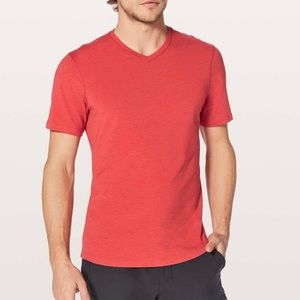 Lululemon 5 Year Basic V | LG | Red
